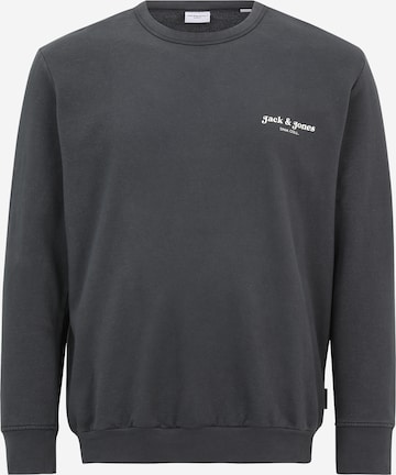 juoda JACK & JONES Megztinis be užsegimo 'JJEDOVER': priekis