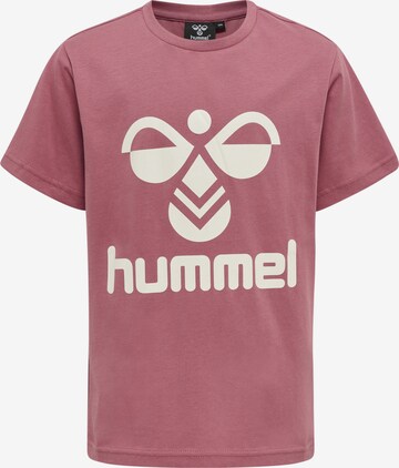 T-Shirt 'Tres' Hummel en rose : devant