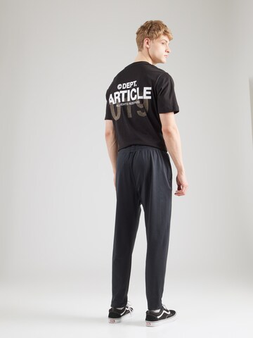 HOLLISTERTapered Hlače - crna boja