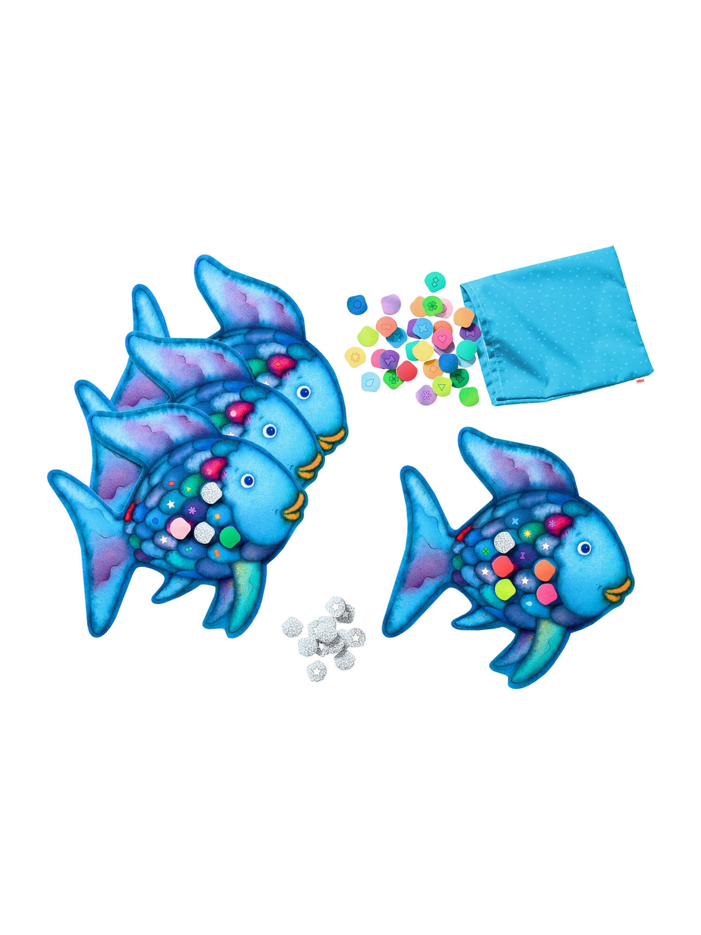 HABA Spiel ' Der Regenbogenfisch-Glitzer-Bingo ' in Mischfarben: Vorderseite