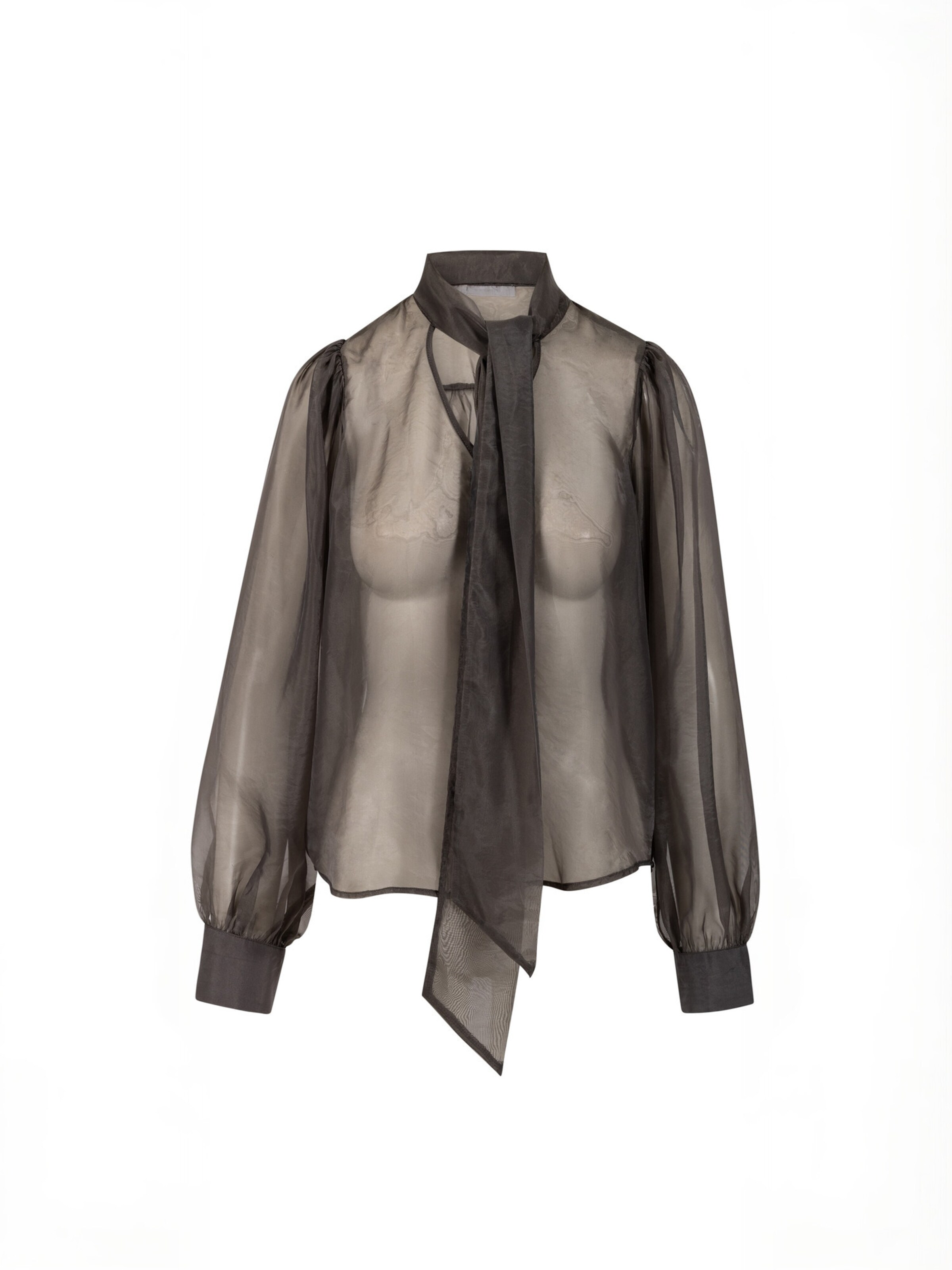 Maglietta ' Blouse ' di Coster Copenhagen in grigio: frontale