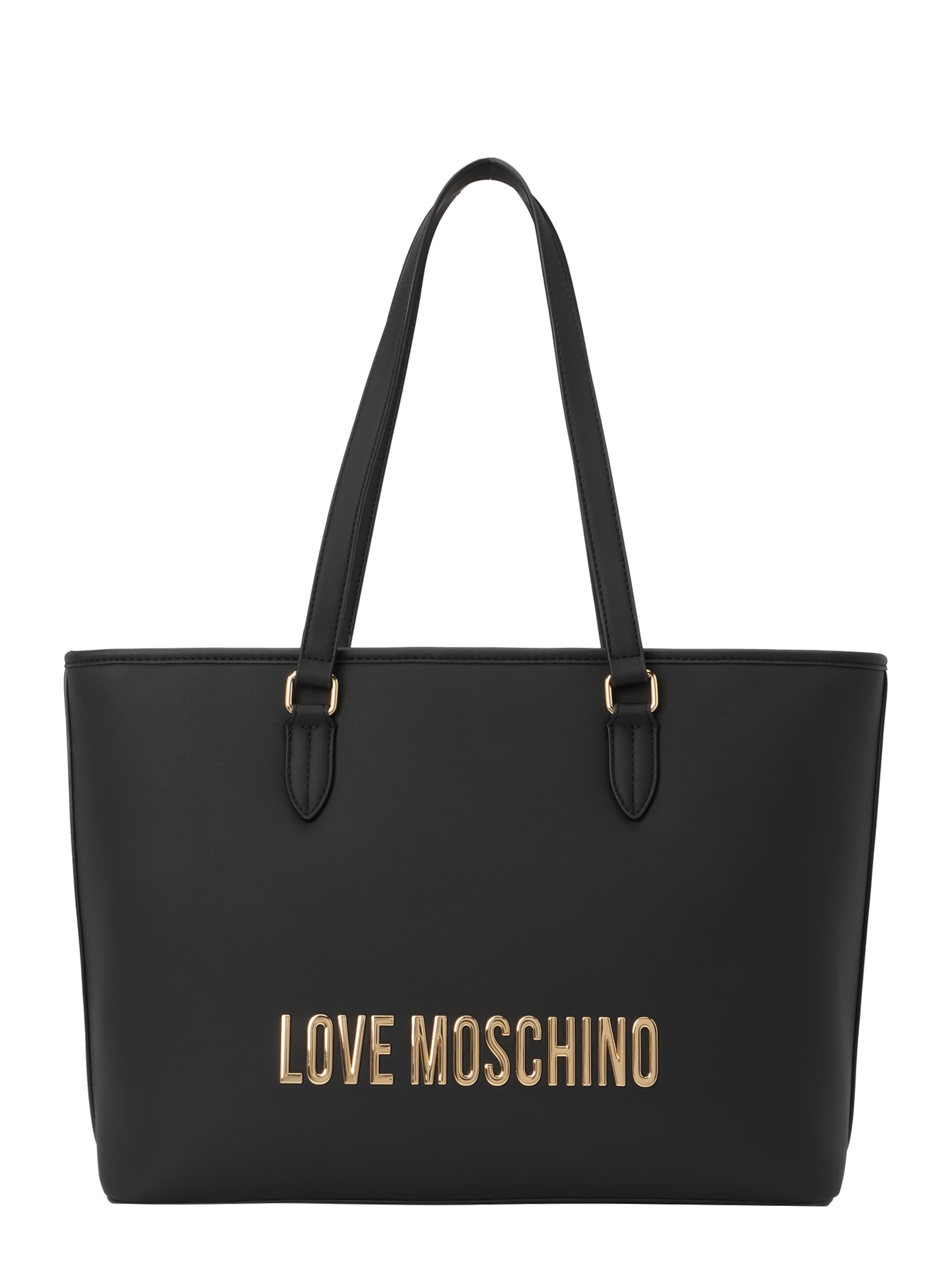 Love Moschino Μεγάλη τσάντα σε μαύρο: μπροστά