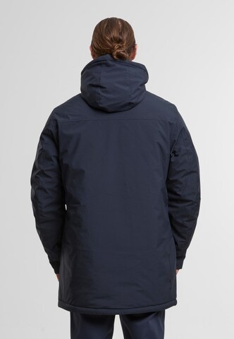 INDICODE JEANS Winterjas 'Benyol' in Blauw