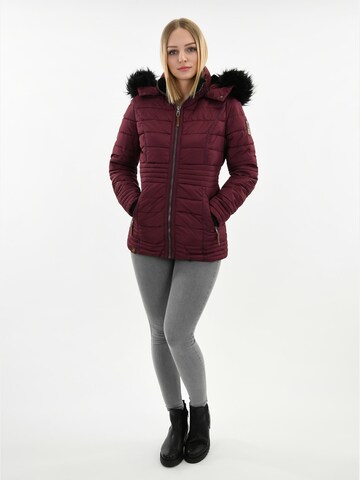 Veste d’hiver NAVAHOO en rouge