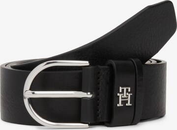 TOMMY HILFIGER Belt 'ESSENTIAL' in Black: front