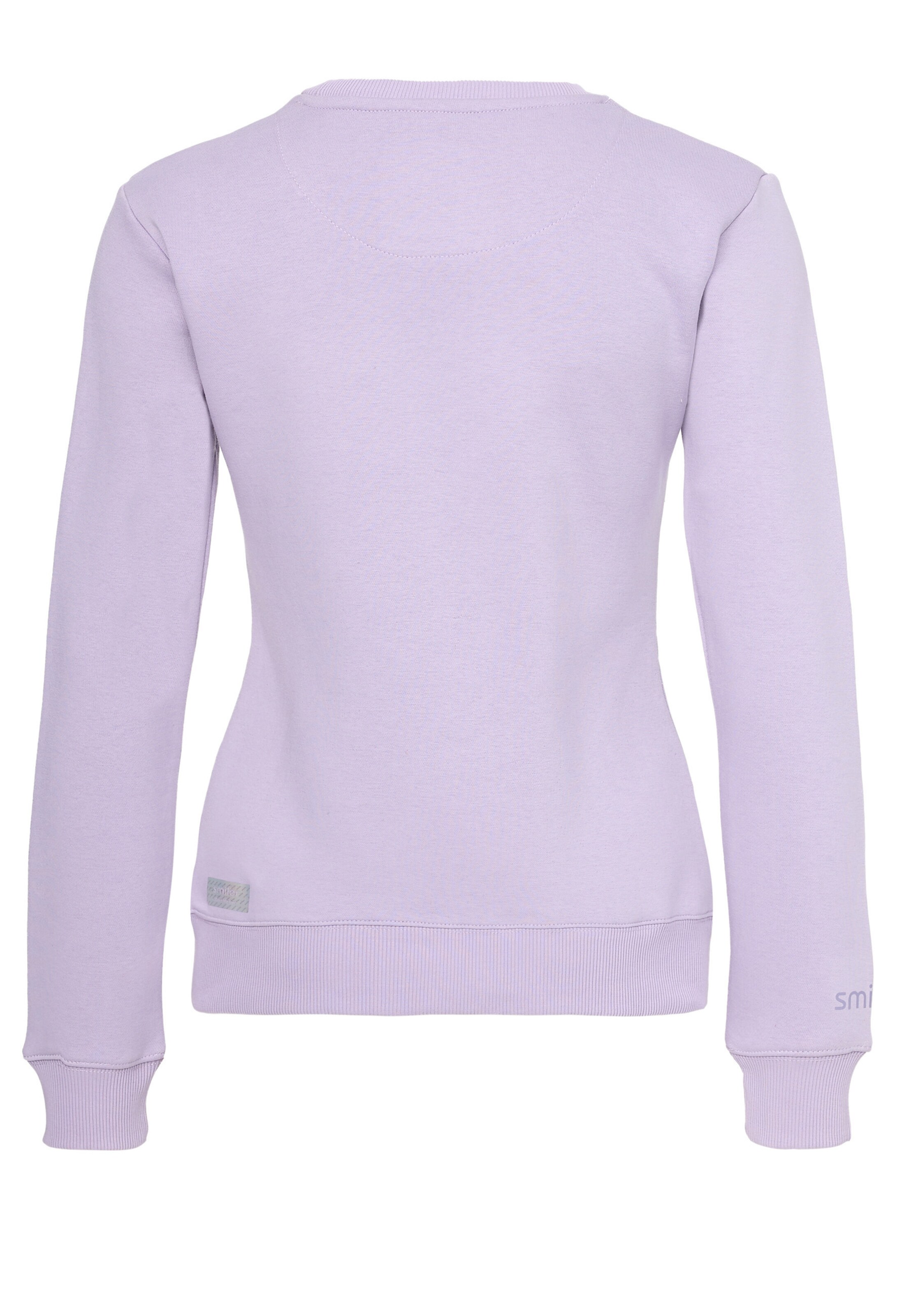smiler. Sweatshirt 'Cuddle' in Lila