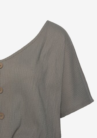 LASCANA Shirt in Grau