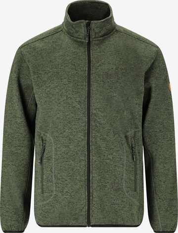 Whistler Fleece Jacket in Green: front
