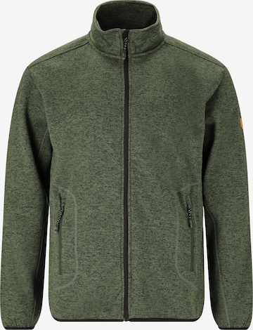 Whistler Fleece jas in Groen: voorkant