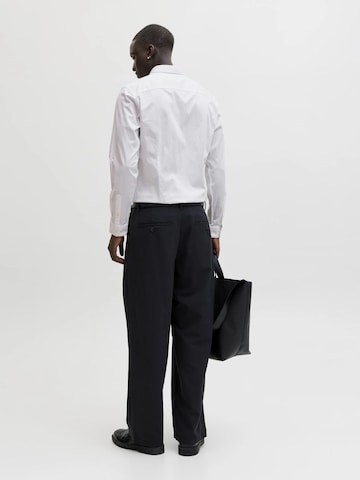 Coupe slim Chemise JACK & JONES en blanc