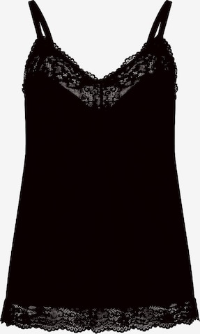 LingaDore - Camisa de pijama em preto: frente