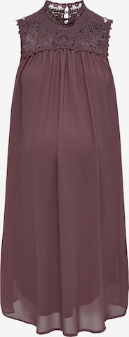 Only Maternity Dress 'Mama' in Brown: front