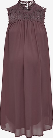 Robe 'Mama' Only Maternity en marron : devant