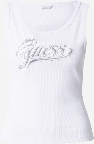 Haut 'MALIKA' GUESS en blanc : devant