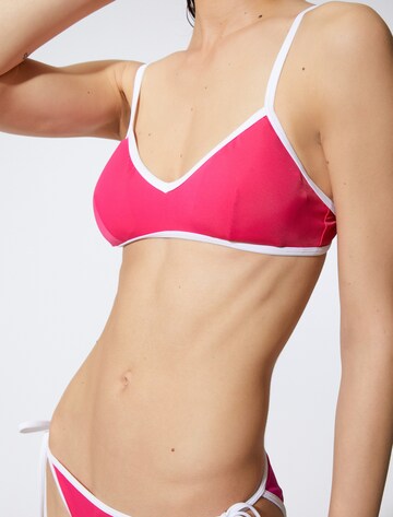 Koton Bustier Bikinitop in Roze