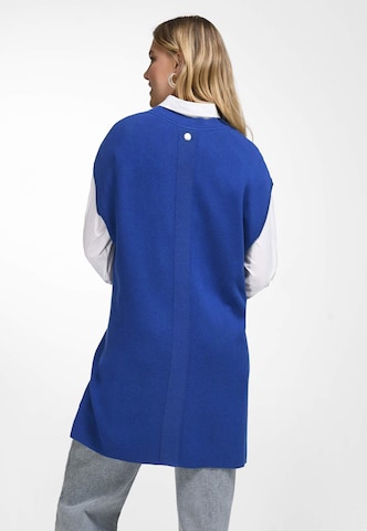 Anna Aura Gebreid vest in Blauw