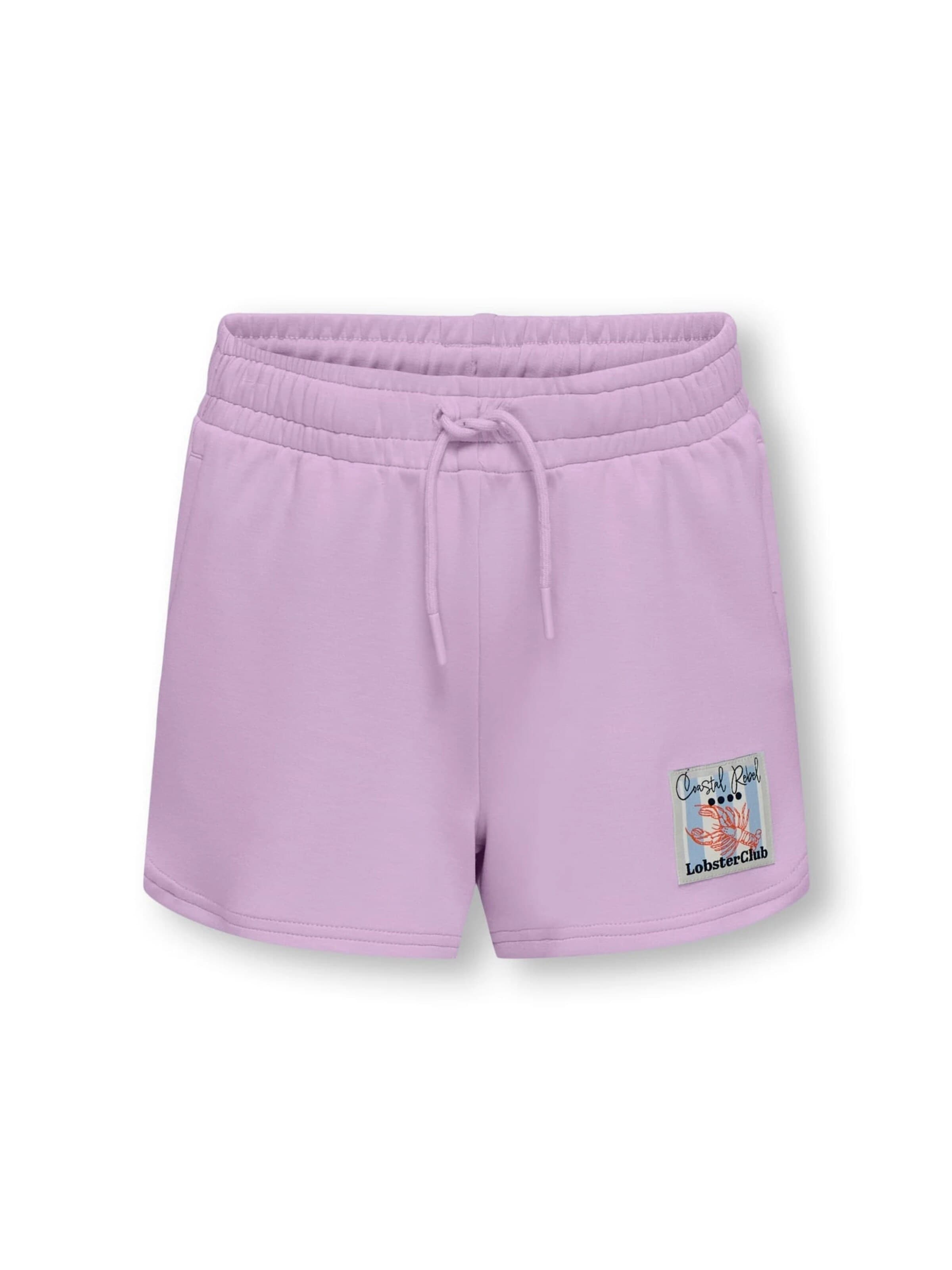 ONLY Baggy Trousers 'Gada' in Purple: front