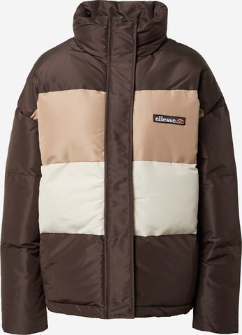 ELLESSE Winter Jacket 'Rosalena' in Brown: front