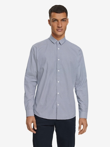 ESPRIT Regular fit Button Up Shirt in Grey: front
