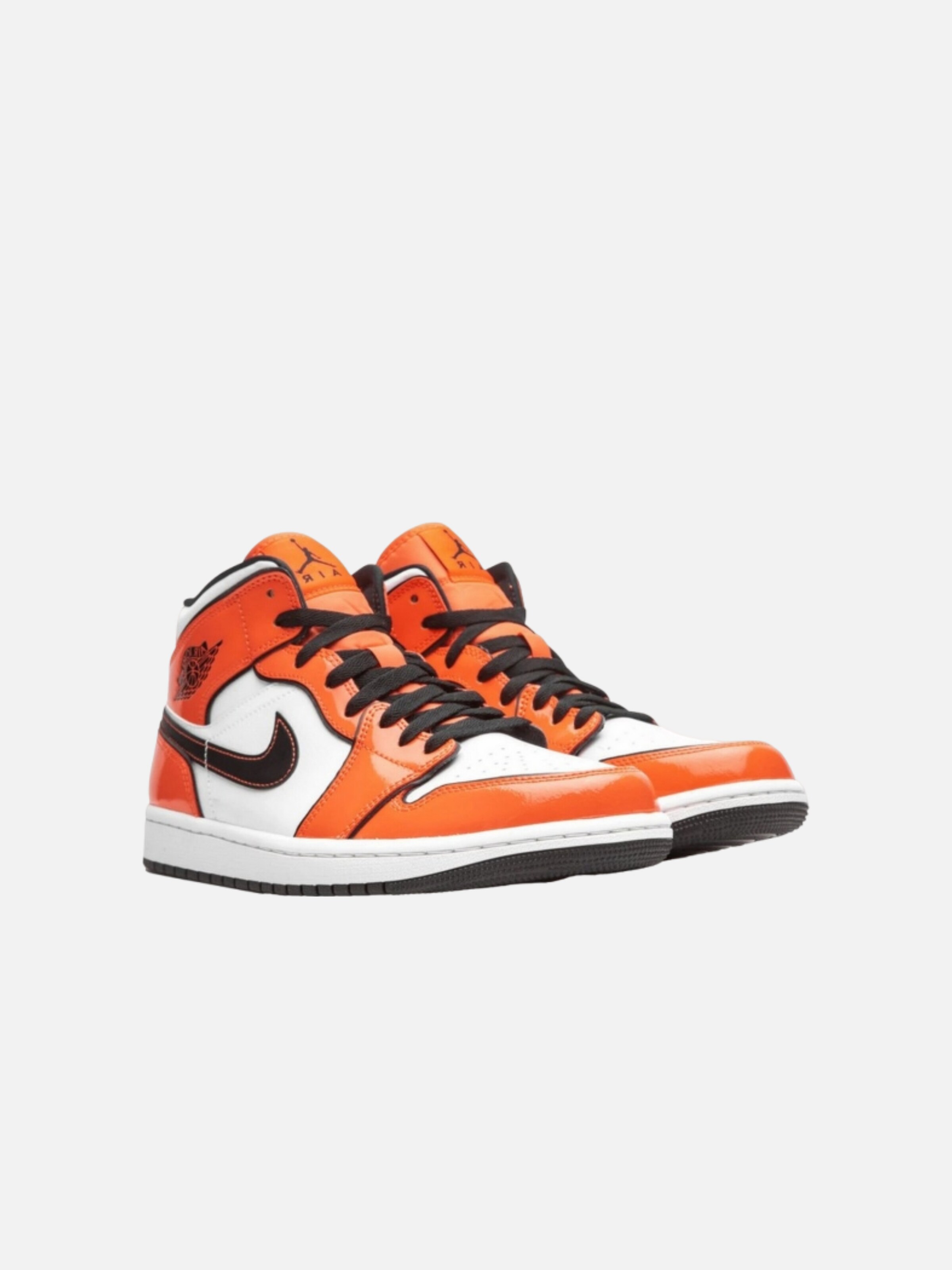 Sneaker alta 'Air 1 Mid Turf' di Jordan in arancione