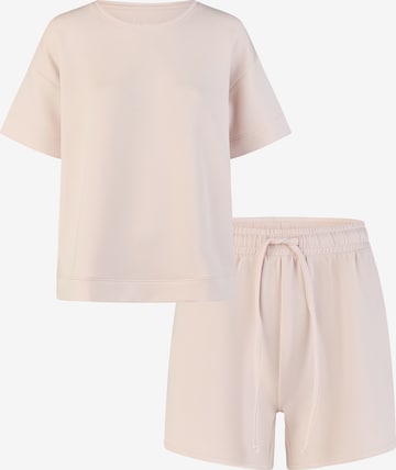 By Louise Pyjama 'Kort' in Roze: voorkant