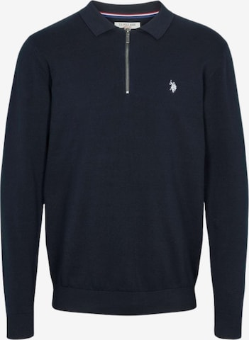 U.S. POLO ASSN. Neulepaita ' Dave Half ' värissä sininen: etupuoli