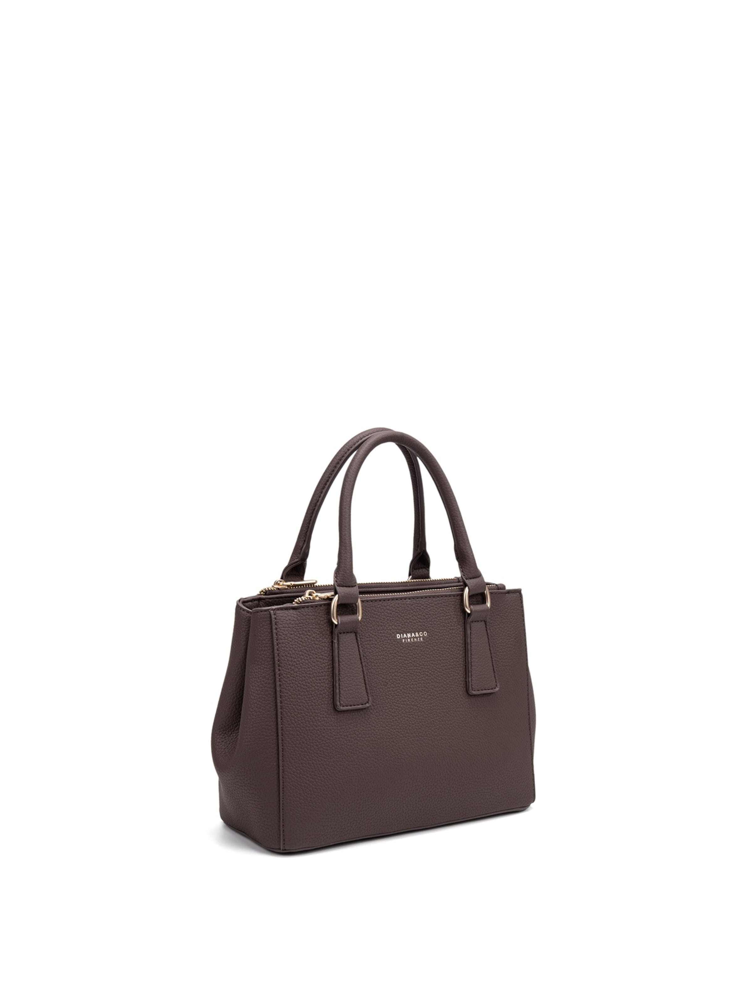 Borsa a mano di Diana&Co. in marrone: frontale