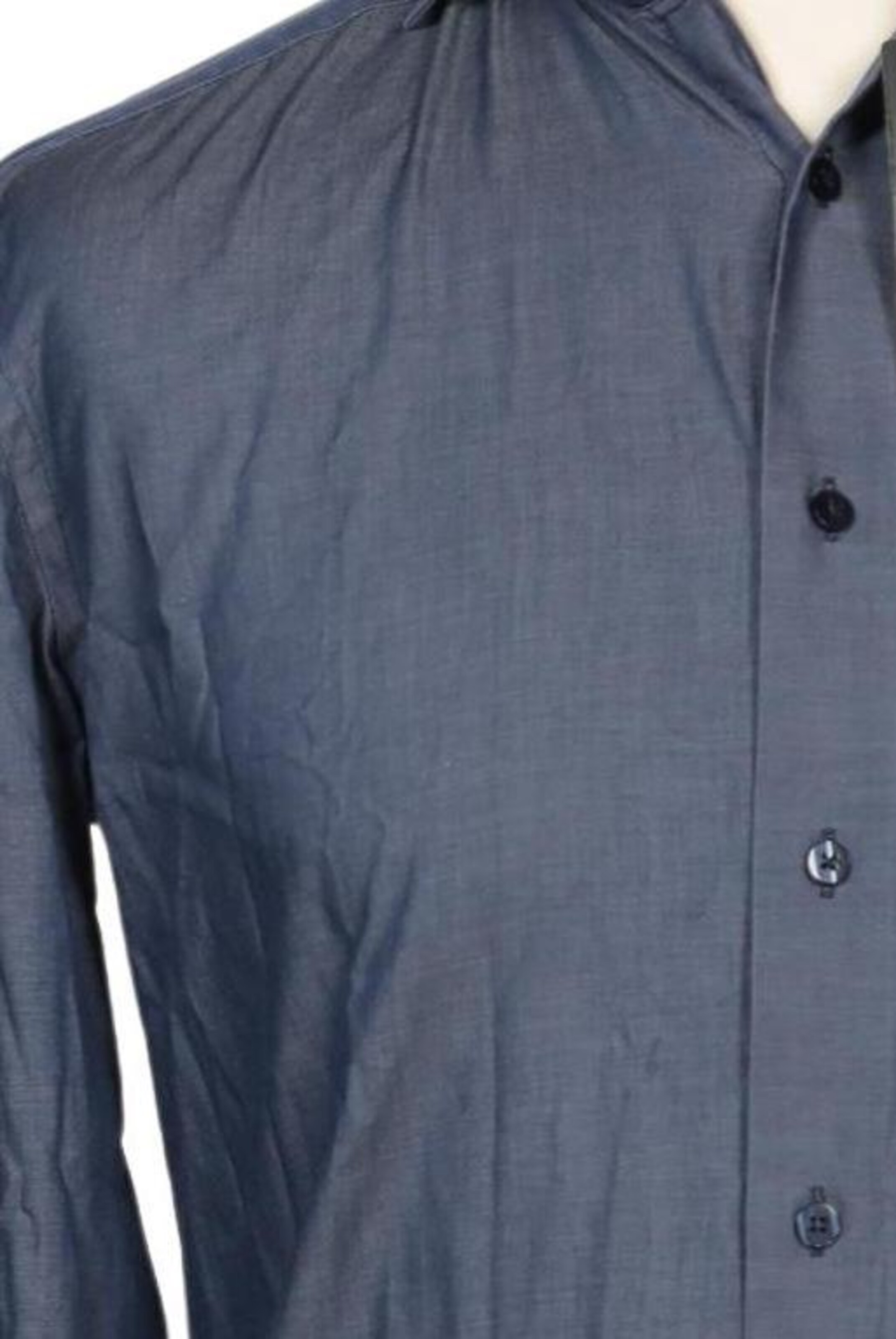 ETERNA Button Up Shirt in M in Blue