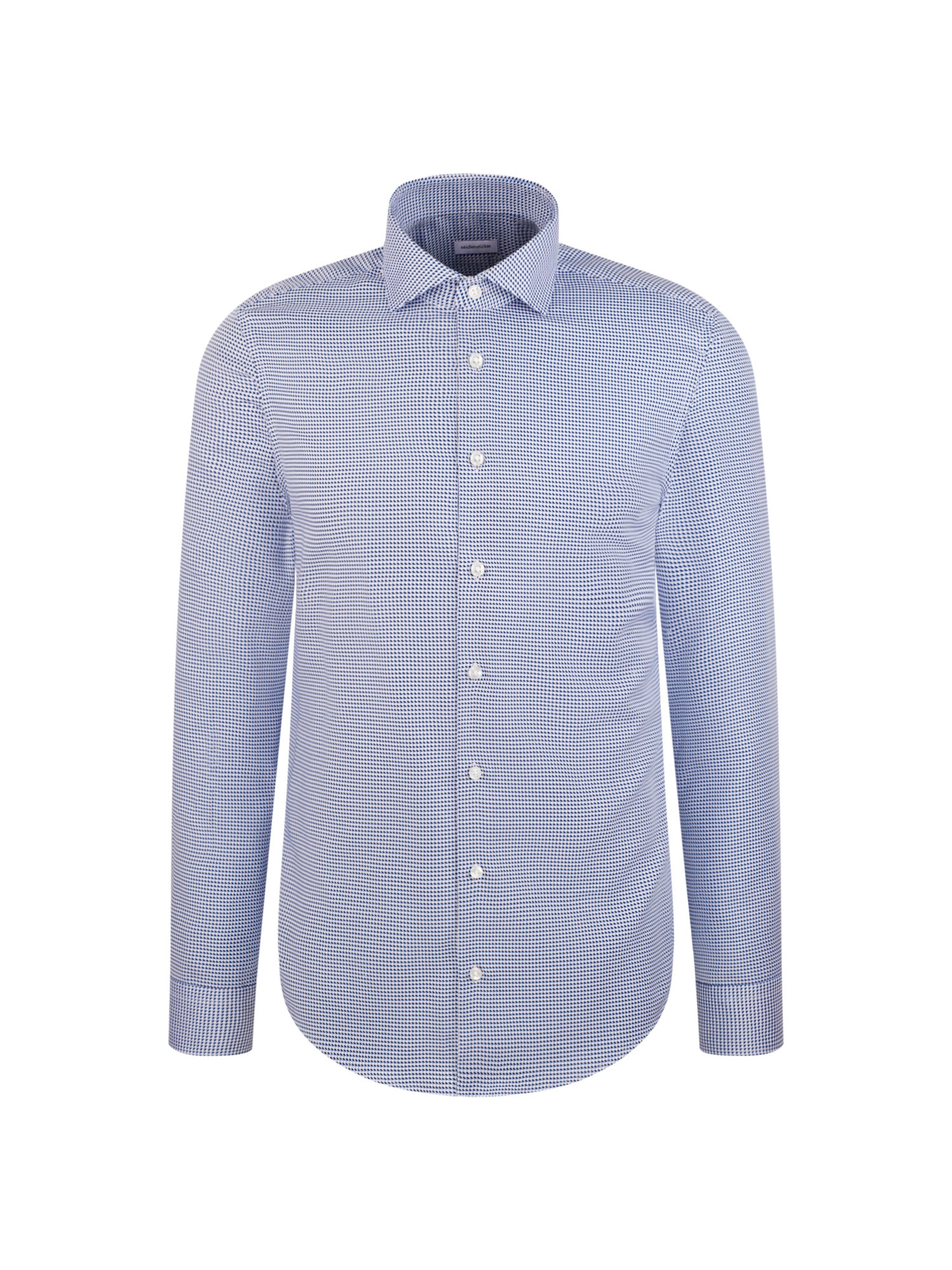 SEIDENSTICKER Business Hemd in Blau: Vorderseite