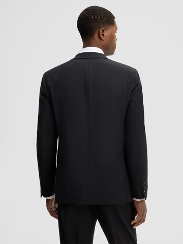 STRELLSON Slim fit Business-colbert 'Alzer5' in Zwart