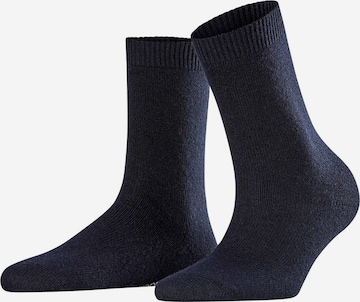 Chaussettes 'Cosy Wool' FALKE en bleu