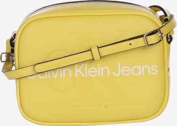Calvin Klein Jeans Crossbody Bag in Yellow: front
