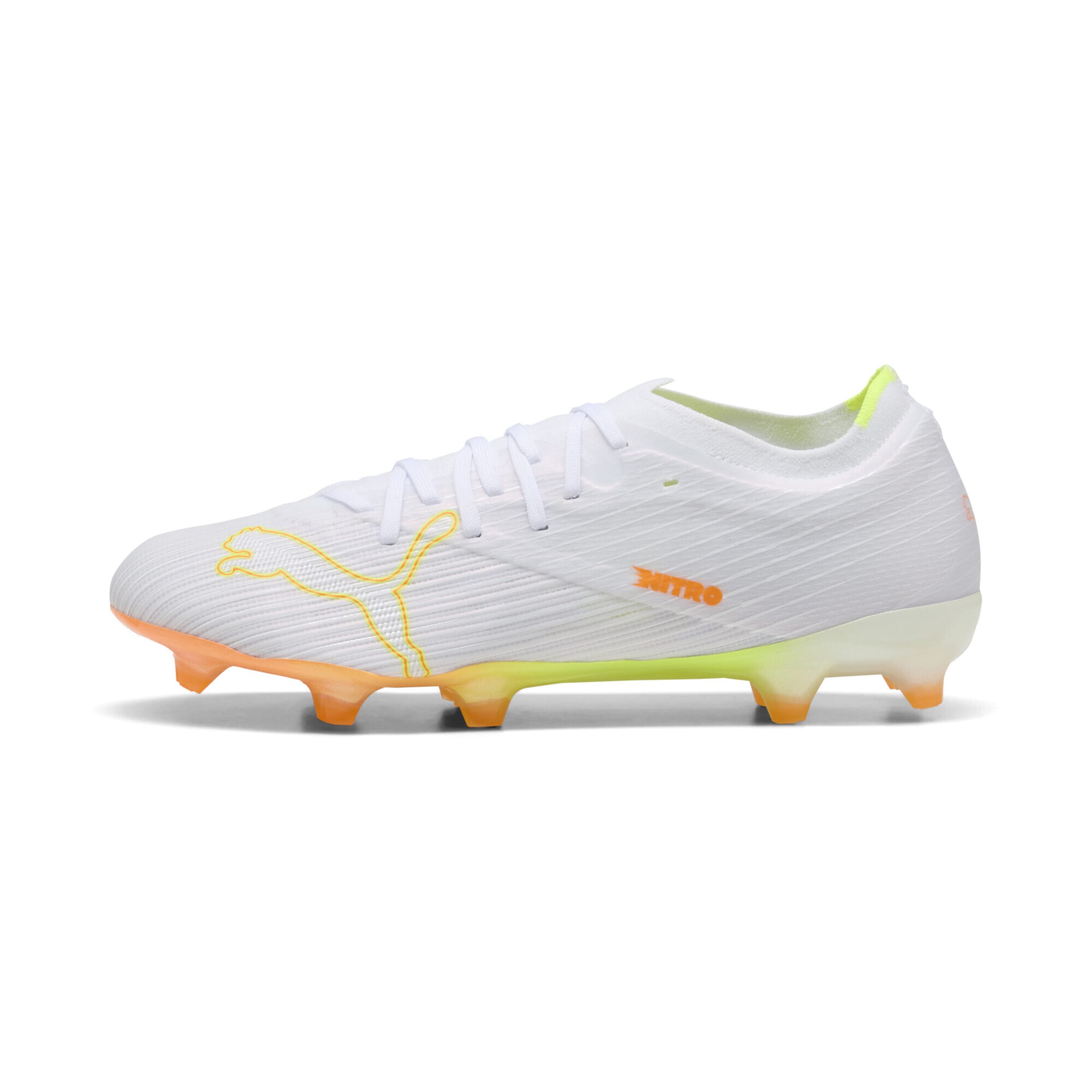 PUMA Soccer shoe 'ULTRA NITRO™ 7' in White: front
