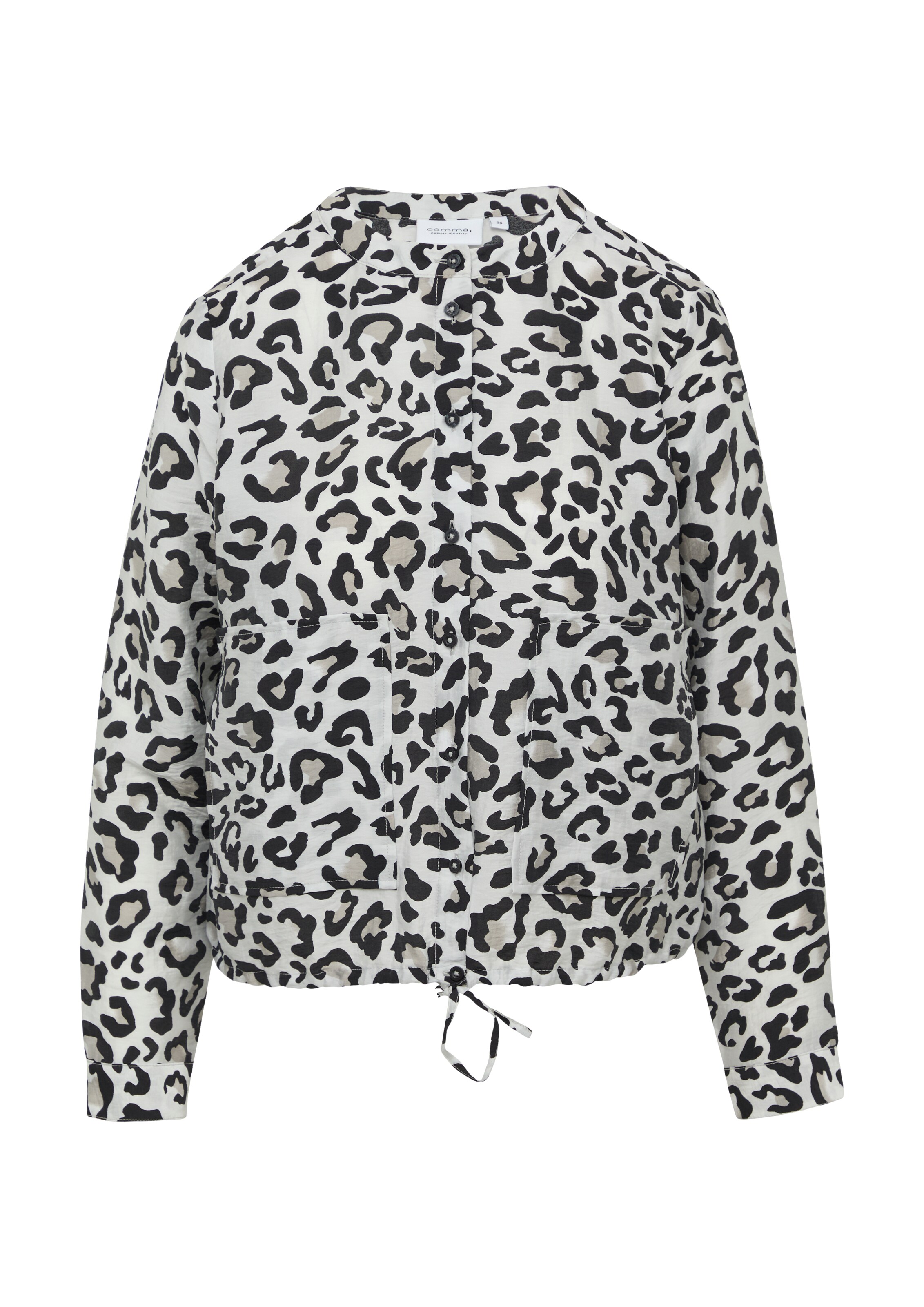 comma casual identityBluza - siva boja: prednji dio