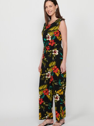 KOROSHI Jumpsuit in Zwart