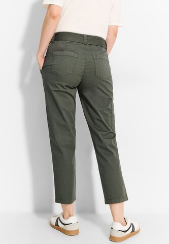 CECIL Tapered Hose in Grün