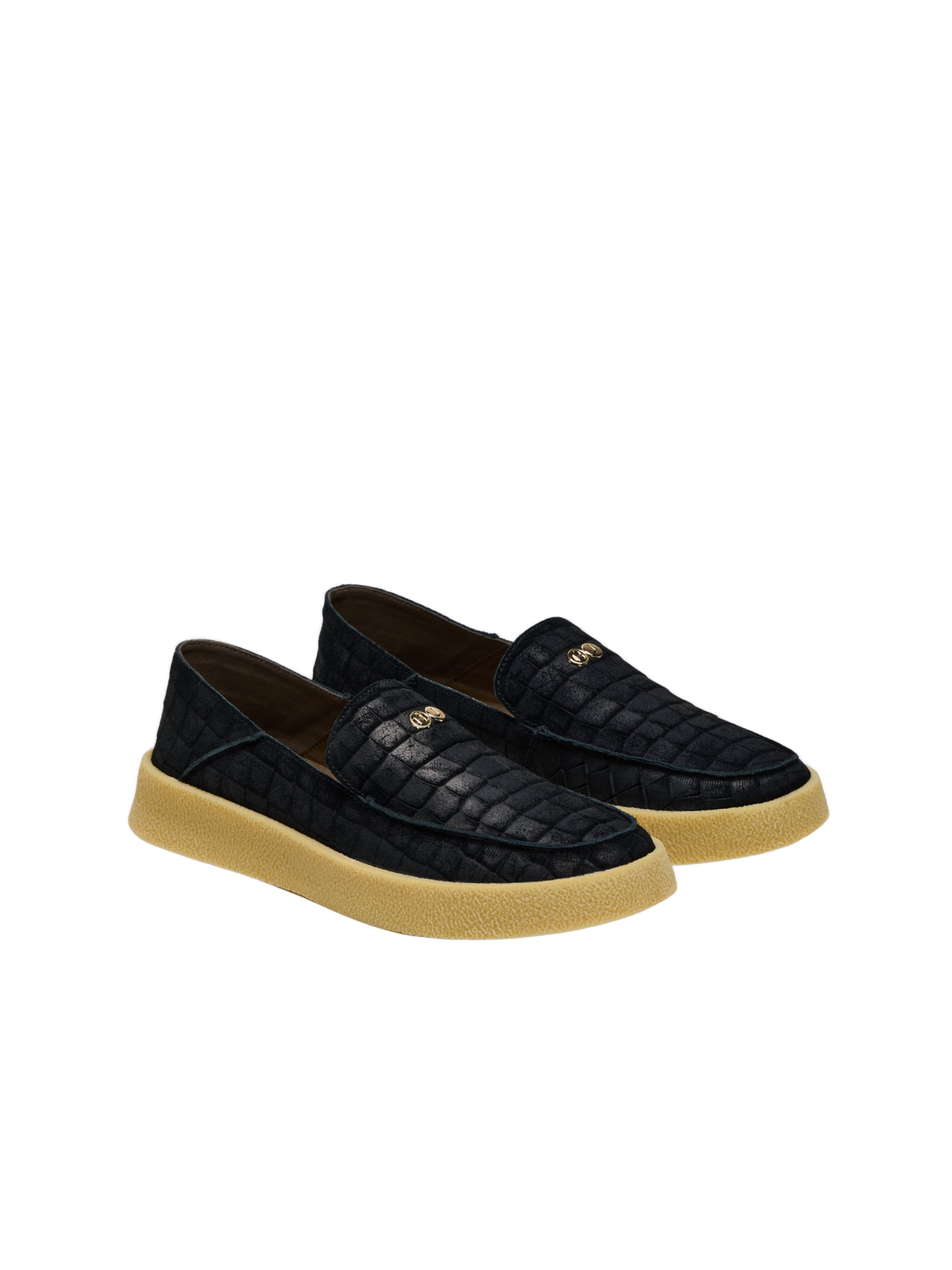 Hide&Jack Slipper 'Riva Black Honey'‌‌‌ in Schwarz