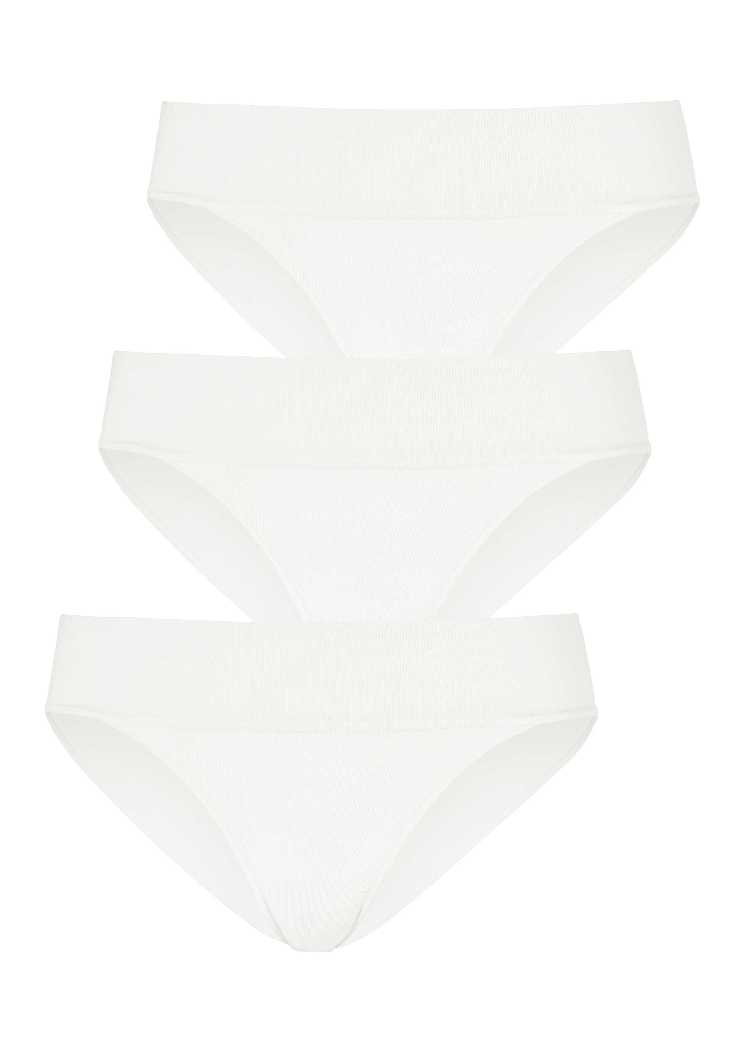 Kobiety Odzież LASCANA Figi w kolorze Białym 
