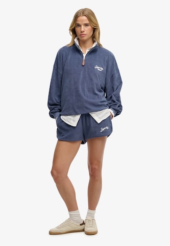 Superdry & Co Sweatshirt 'Heritage' in Blauw