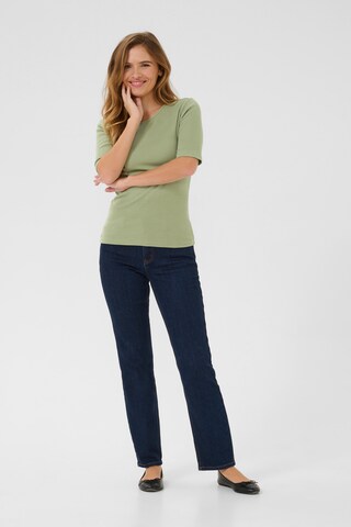 T-shirt 'Carna' Kaffe en vert