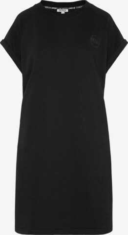 Soccx Oversized Dress in Black: front