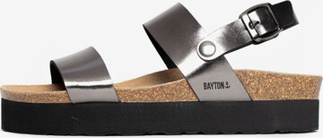 Bayton Sandal 'Gladstone' in Grey: front