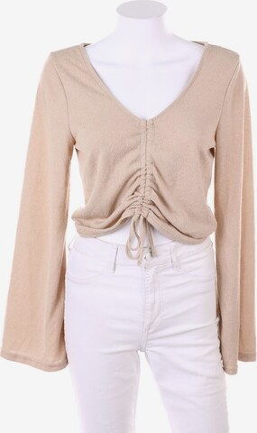 H&M Sweater & Cardigan in S in Beige: front