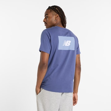 new balance T-Shirt 'Essentials' in Blau: Vorderseite