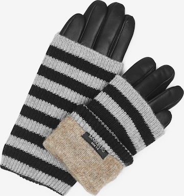 MARKBERG Full Finger Gloves in Black