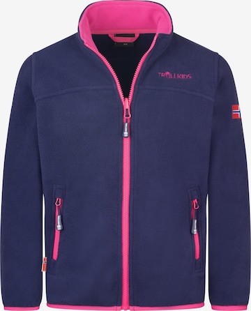 TROLLKIDS Fleecejacke in Lila: Vorderseite