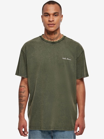 T-Shirt Urban Classics en vert : devant