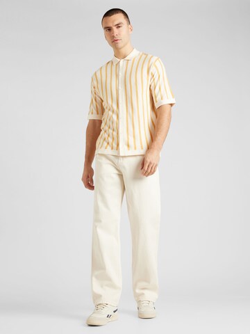 JACK & JONES Knit cardigan 'FARO SODRA' in White