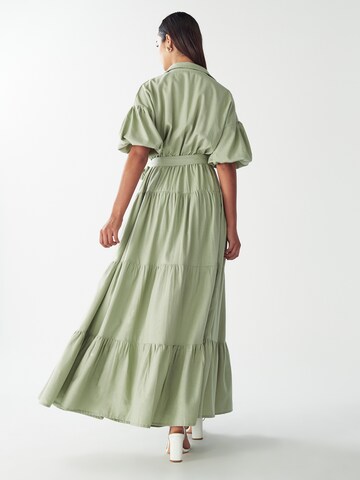 Abito 'Sole' di Willa in verde: dietro