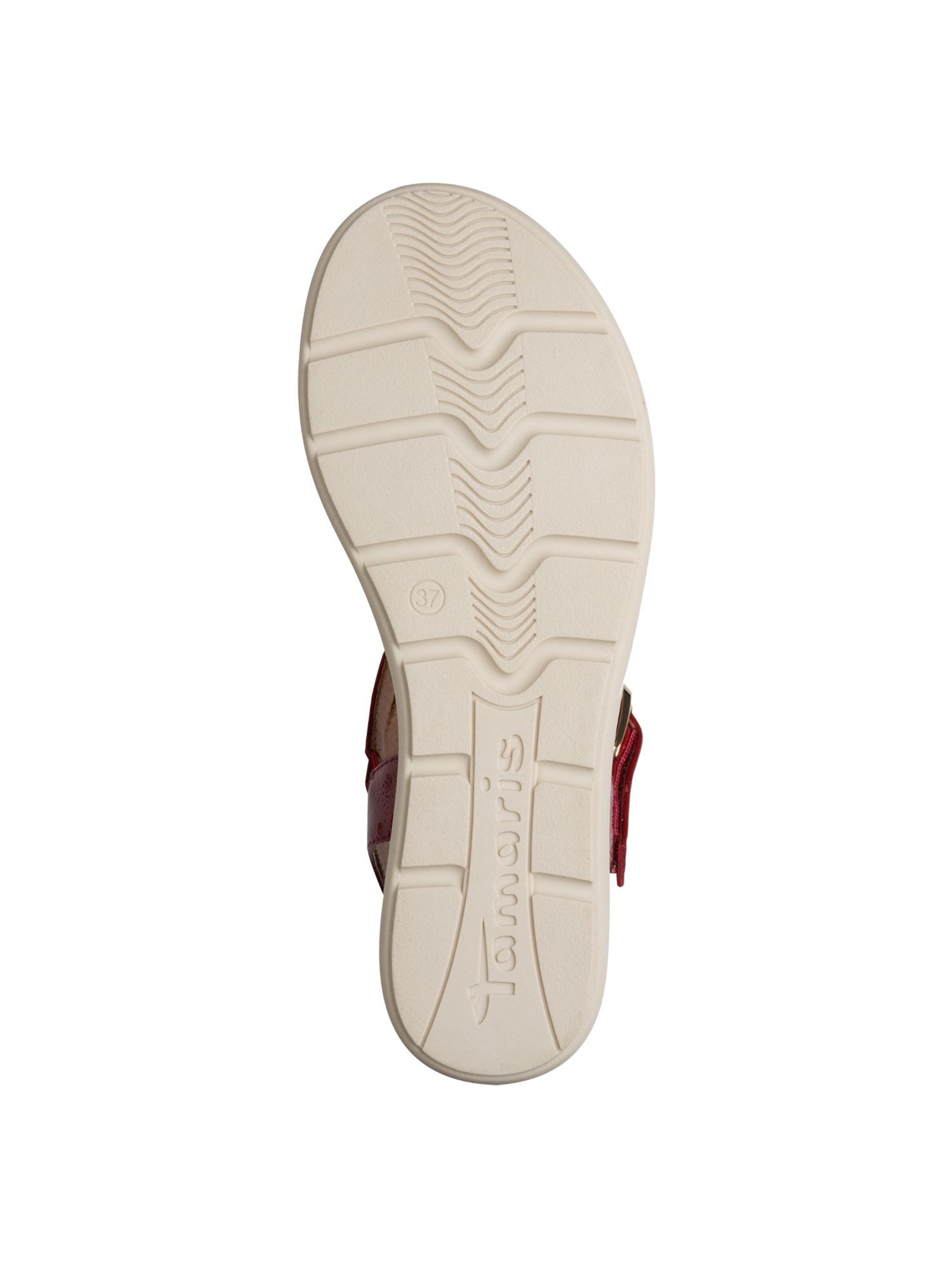 Sandales à lanières Tamaris en rouge